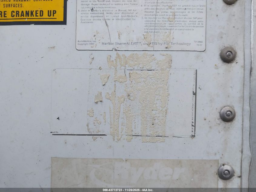 2011 Utility Trailer Mfg Unknown VIN: 1UYVS2535BG038107 Lot: 43772723