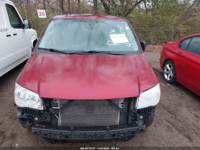 2015 Dodge Grand Caravan American Value Pkg VIN: 2C4RDGBG0FR600031 Lot: 43772747