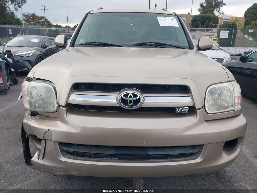2005 Toyota Sequoia Sr5 V8 VIN: 5TDZT34A35S253756 Lot: 43772788
