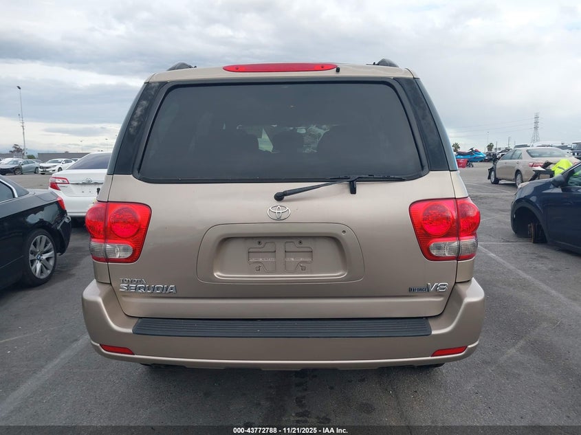 2005 Toyota Sequoia Sr5 V8 VIN: 5TDZT34A35S253756 Lot: 43772788