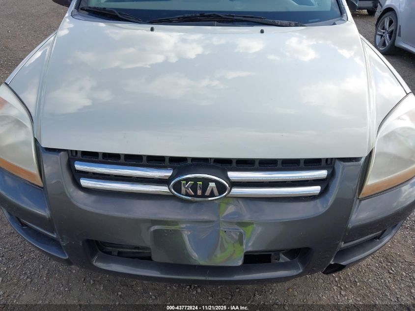 2005 Kia Sportage Ex V6/Lx V6 VIN: KNDJF723757134313 Lot: 43772824