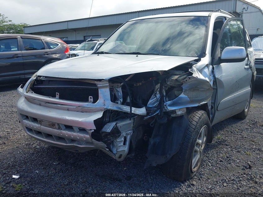 2002 TOYOTA RAV 4 SPORT UTILITY VEHICLE 2.0L I-4 DOHC, VVT, 148HP