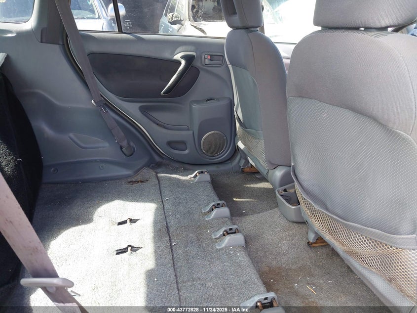 2002 TOYOTA RAV 4 SPORT UTILITY VEHICLE 2.0L I-4 DOHC, VVT, 148HP