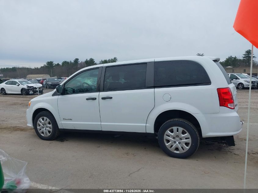 2019 Dodge Grand Caravan Se VIN: 2C7WDGBG8KR793576 Lot: 43772894