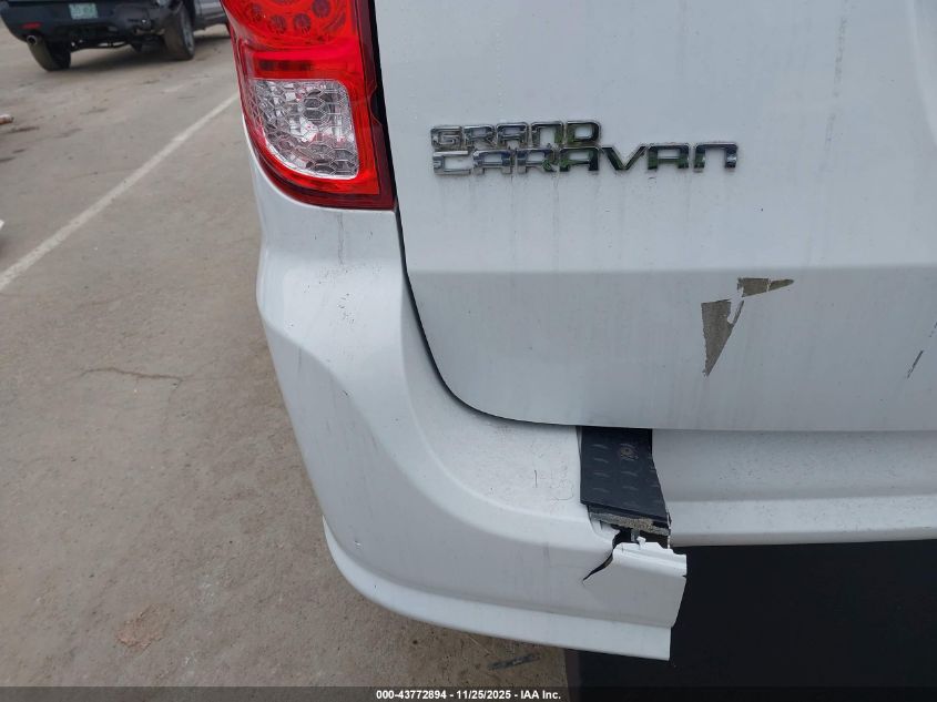 2019 Dodge Grand Caravan Se VIN: 2C7WDGBG8KR793576 Lot: 43772894