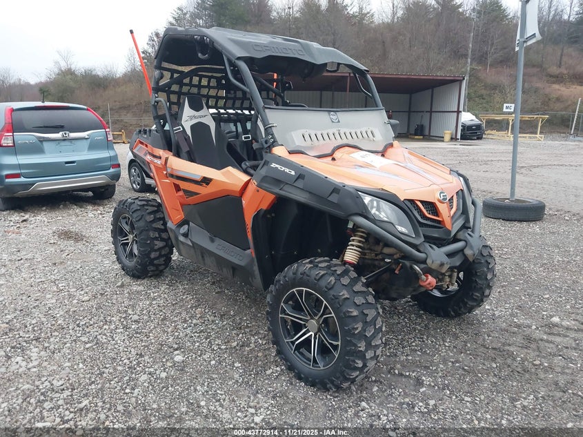 2020 Cfmoto Zforce 800 VIN: LCELVYZ10L6001482 Lot: 43772914