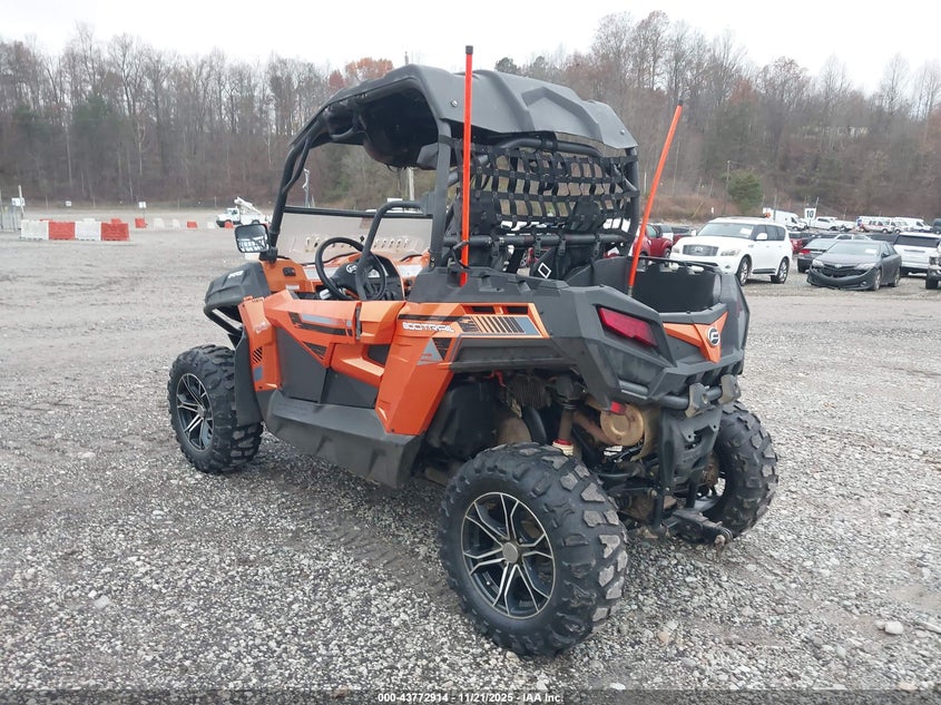 2020 Cfmoto Zforce 800 VIN: LCELVYZ10L6001482 Lot: 43772914