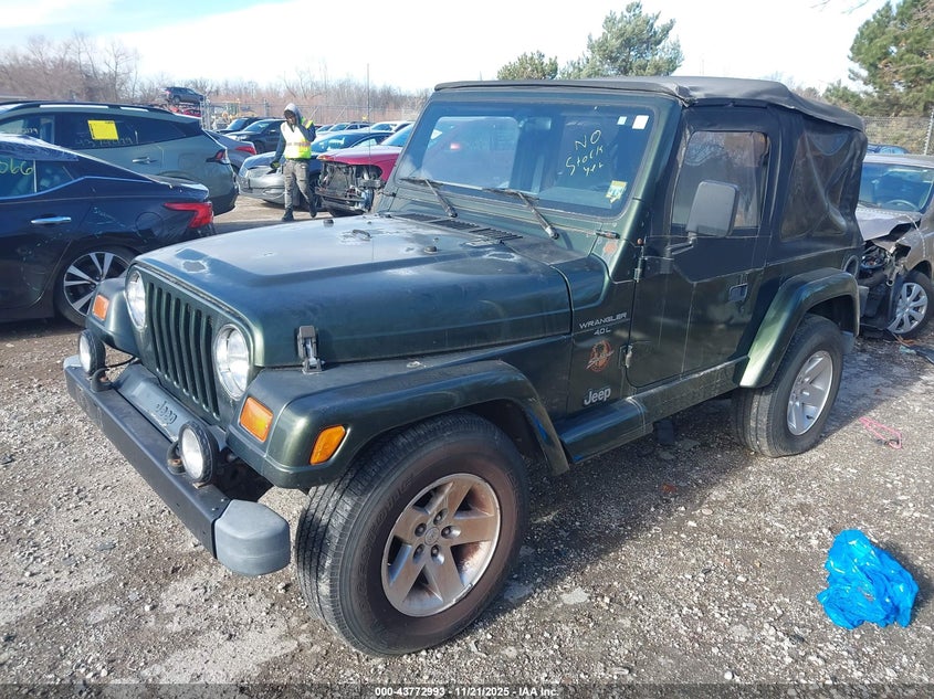 1J4FY49S7VP518856 1997 JEEP WRANGLER photo no. 2