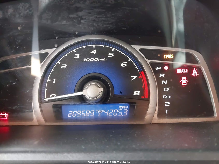 2HGFG12639H508440 2009 HONDA CIVIC photo no. 7