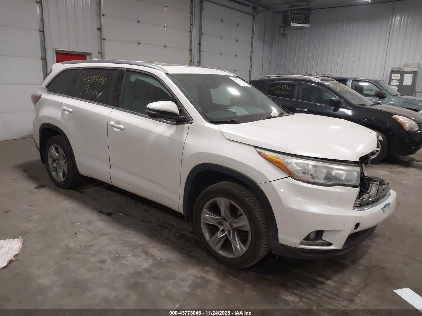 TOYOTA HIGHLANDER LIMITED V6