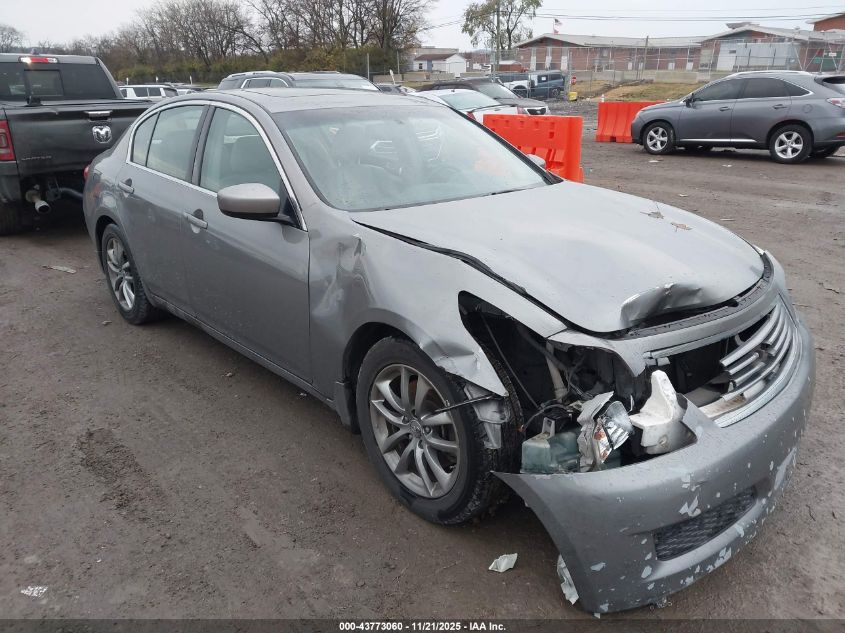 2009 Infiniti G37 Journey