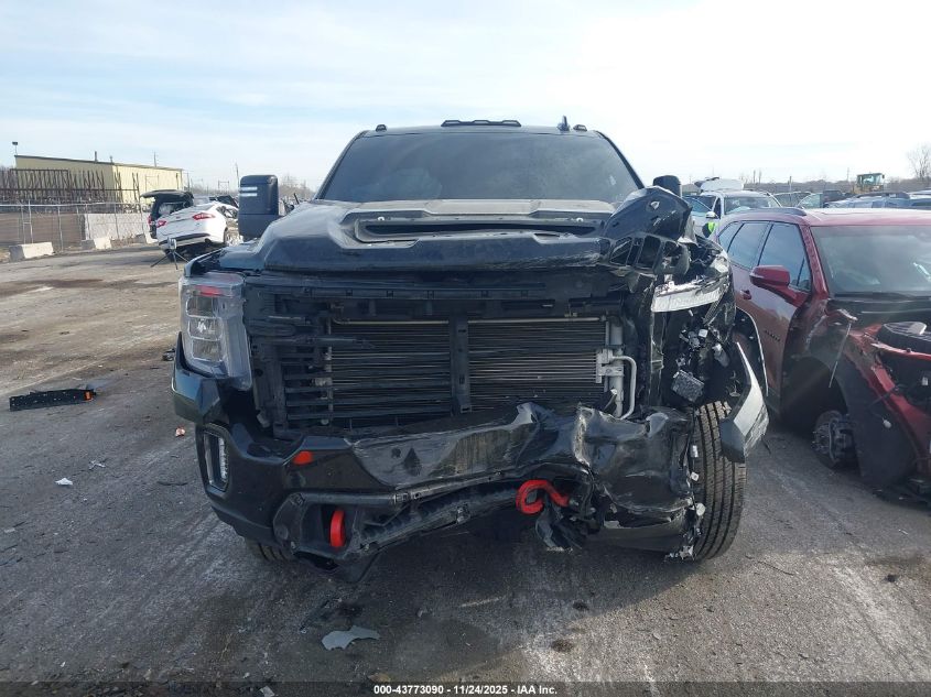 2022 GMC Sierra 2500Hd 4Wd Standard Bed At4 VIN: 1GT49PEYXNF337083 Lot: 43773090