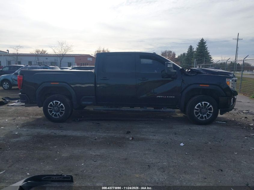 2022 GMC Sierra 2500Hd 4Wd Standard Bed At4 VIN: 1GT49PEYXNF337083 Lot: 43773090