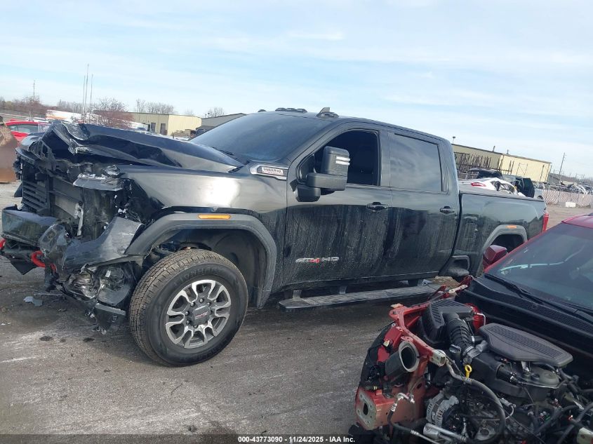 2022 GMC Sierra 2500Hd 4Wd Standard Bed At4 VIN: 1GT49PEYXNF337083 Lot: 43773090