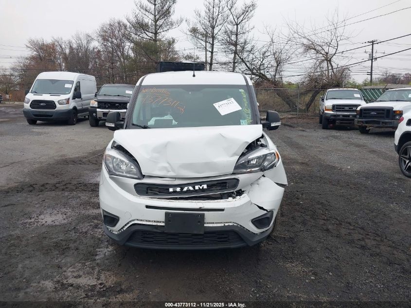 2022 Ram Promaster City Cargo Van VIN: ZFBHRFAB9N6X52427 Lot: 43773112