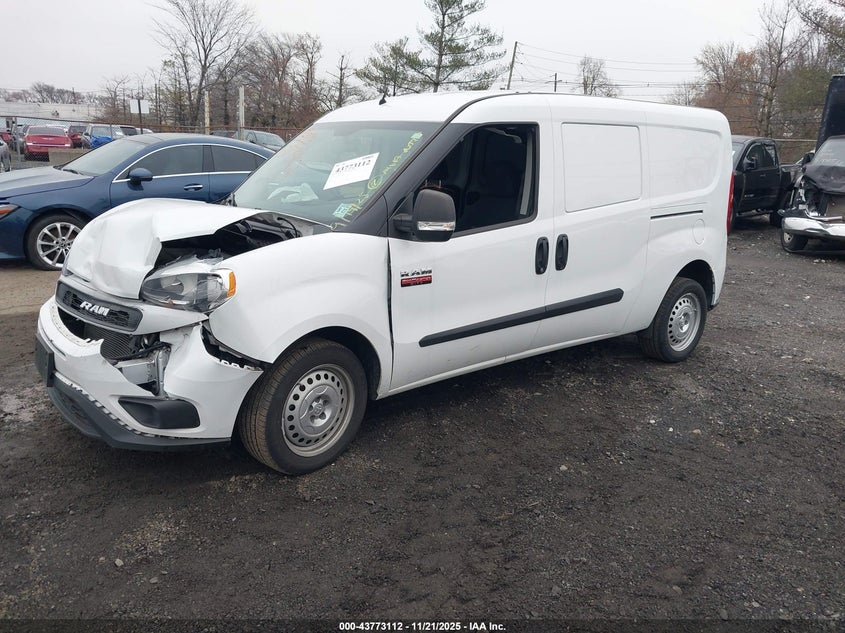 ZFBHRFAB9N6X52427 2022 RAM PROMASTER CITY photo no. 2