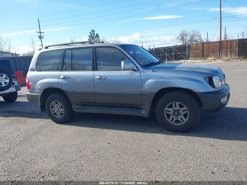2001 Lexus Lx 470 VIN: JTJHT00W113504679 Lot: 43773115
