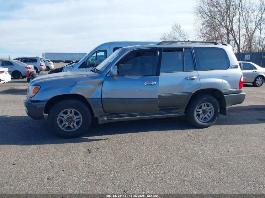 2001 Lexus Lx 470 VIN: JTJHT00W113504679 Lot: 43773115