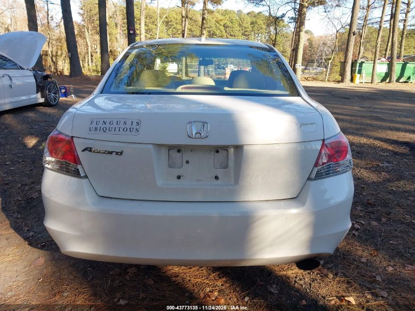 2008 Honda Accord 2.4 Ex-L VIN: 1HGCP26858A009981 Lot: 43773135