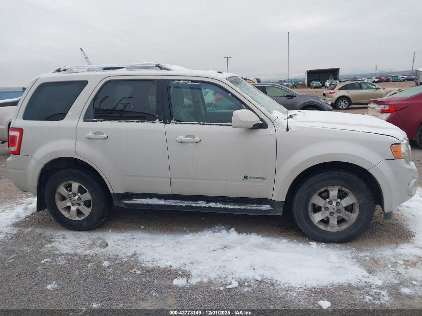 2009 Ford Escape Hybrid Limited VIN: 1FMCU59389KA99174 Lot: 43773149
