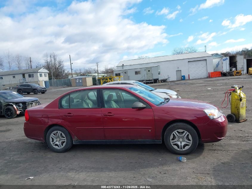 2007 Chevrolet Malibu Ls VIN: 1G1ZS58F57F179210 Lot: 43773243