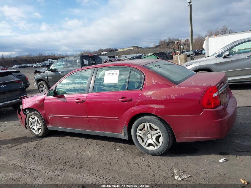 2007 Chevrolet Malibu Ls VIN: 1G1ZS58F57F179210 Lot: 43773243