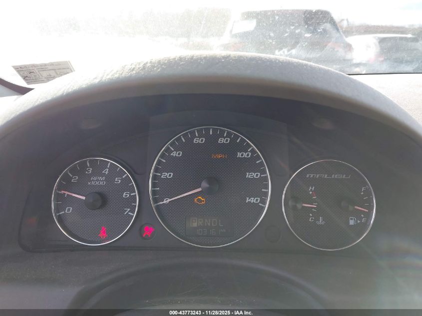 2007 Chevrolet Malibu Ls VIN: 1G1ZS58F57F179210 Lot: 43773243