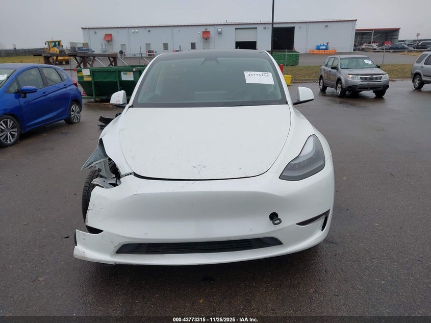 2021 Tesla Model Y Long Range Dual Motor All-Wheel Drive VIN: 5YJYGDEE7MF298774 Lot: 43773315