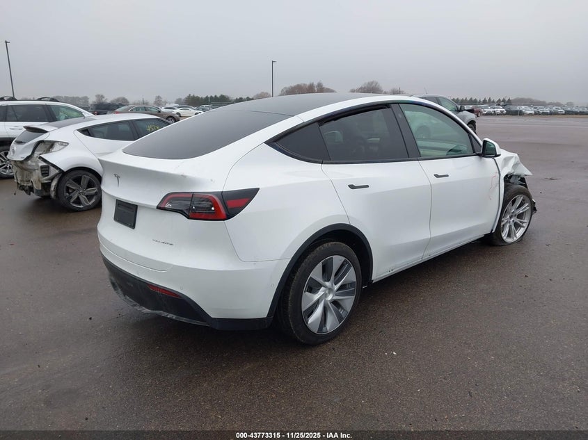 2021 Tesla Model Y Long Range Dual Motor All-Wheel Drive VIN: 5YJYGDEE7MF298774 Lot: 43773315