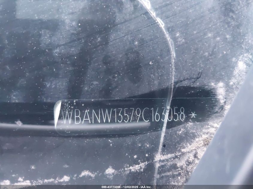 2009 BMW 535I VIN: WBANW13579C163058 Lot: 43773356