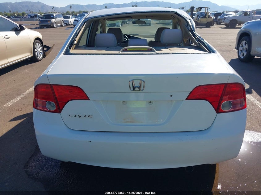 2007 Honda Civic Lx VIN: 1HGFA16537L122152 Lot: 43773359