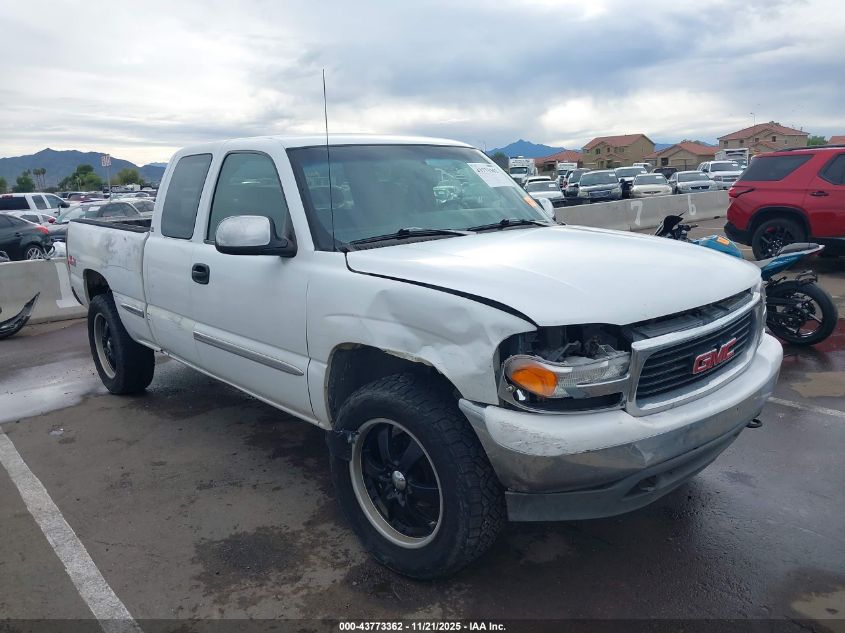 2000 GMC Sierra 1500 Sle VIN: 1GTEK19V0YE125986 Lot: 43773362