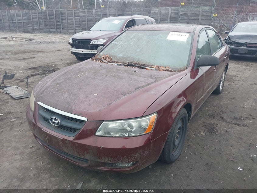 5NPEU46F77H295513 2007 HYUNDAI SONATA photo no. 2