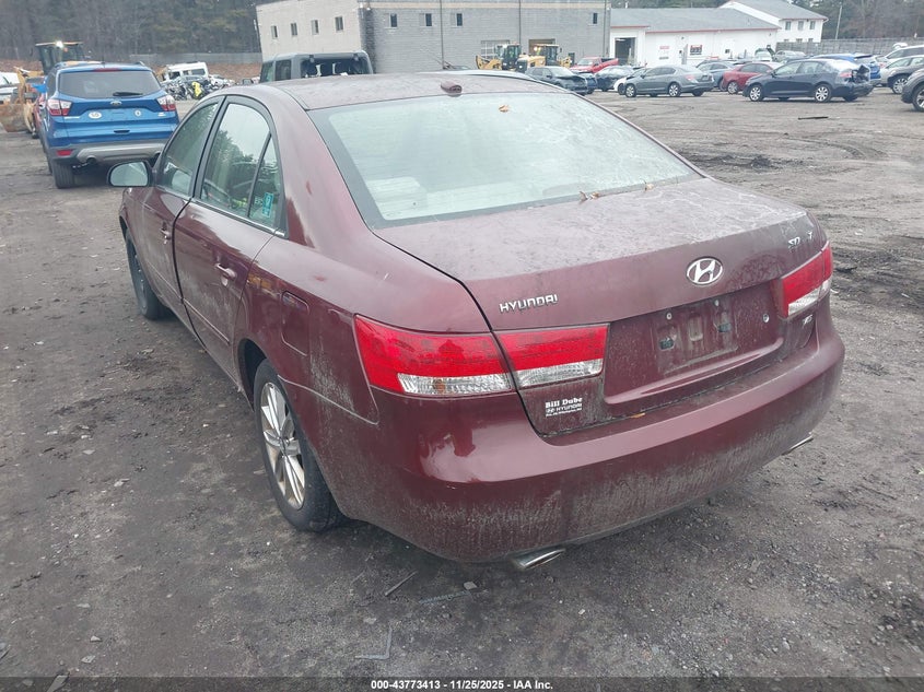 5NPEU46F77H295513 2007 HYUNDAI SONATA photo no. 3