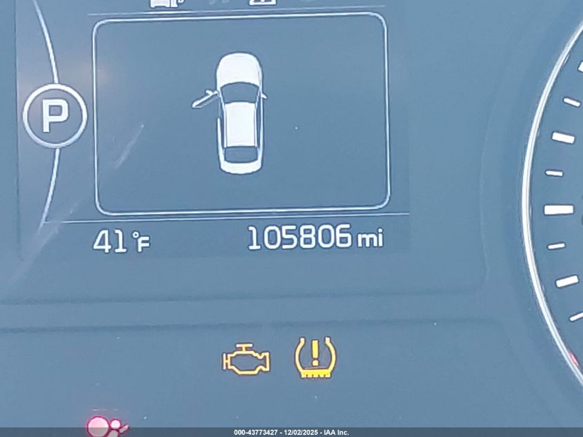 2018 Kia Optima Lx VIN: 5XXGT4L34JG267158 Lot: 43773427