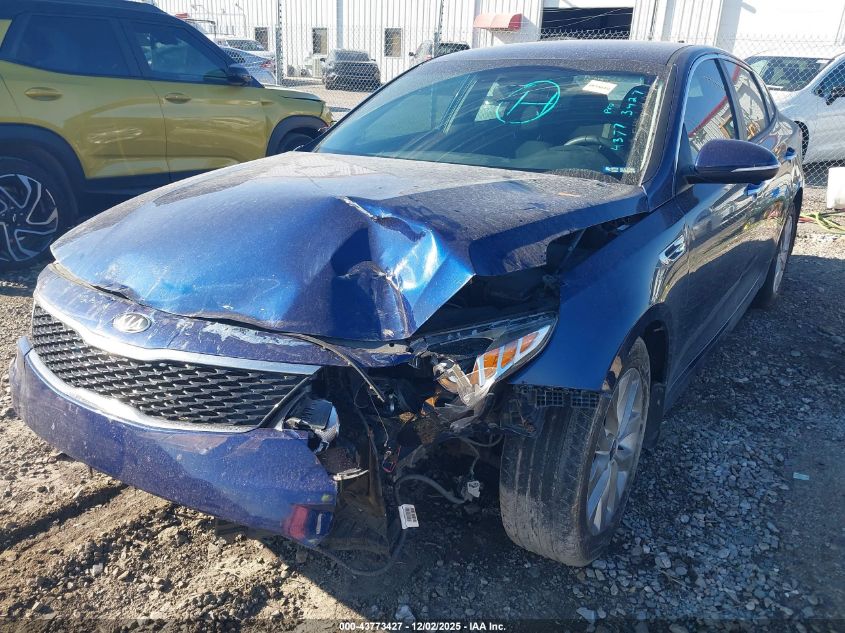 2018 Kia Optima Lx VIN: 5XXGT4L34JG267158 Lot: 43773427