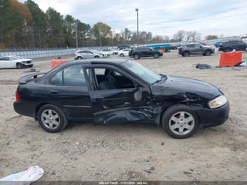 2006 Nissan Sentra 1.8S VIN: 3N1CB51D86L635519 Lot: 43773429