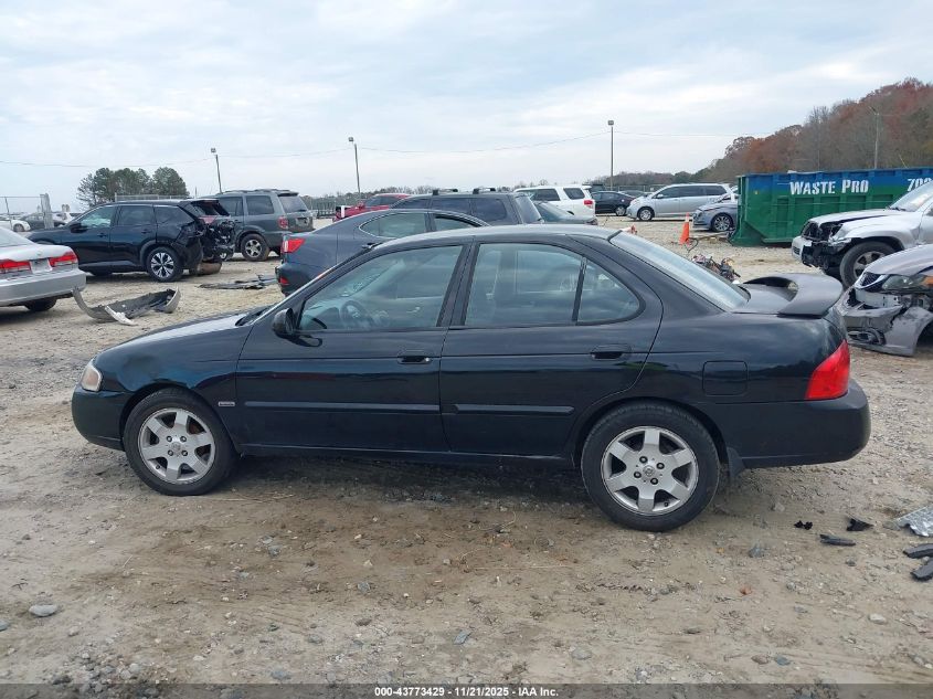 2006 Nissan Sentra 1.8S VIN: 3N1CB51D86L635519 Lot: 43773429