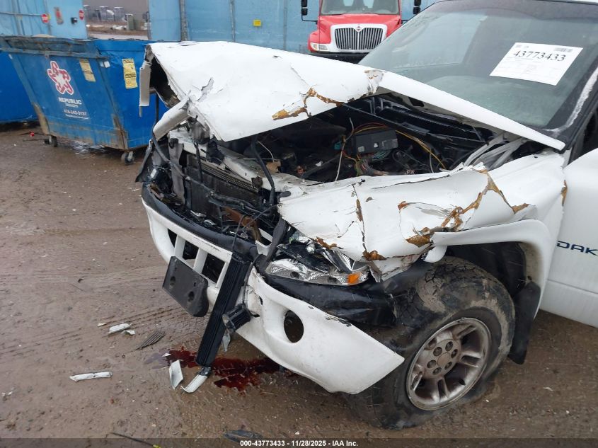 2000 Dodge Dakota Slt/Sport VIN: 1B7GG2AN7YS708813 Lot: 43773433