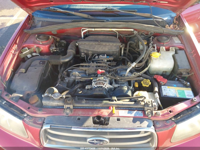 2003 Subaru Forester Xs VIN: JF1SG65633H747205 Lot: 43773438