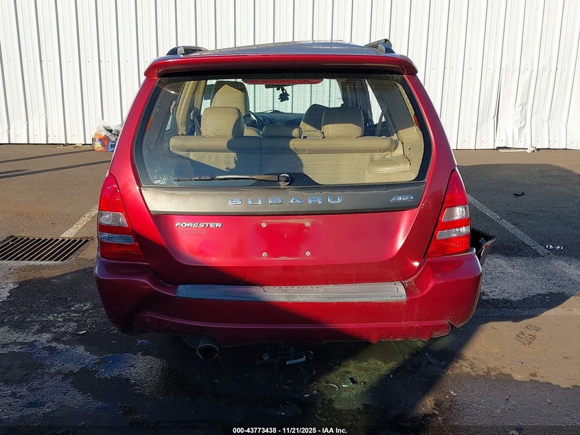 2003 Subaru Forester Xs VIN: JF1SG65633H747205 Lot: 43773438
