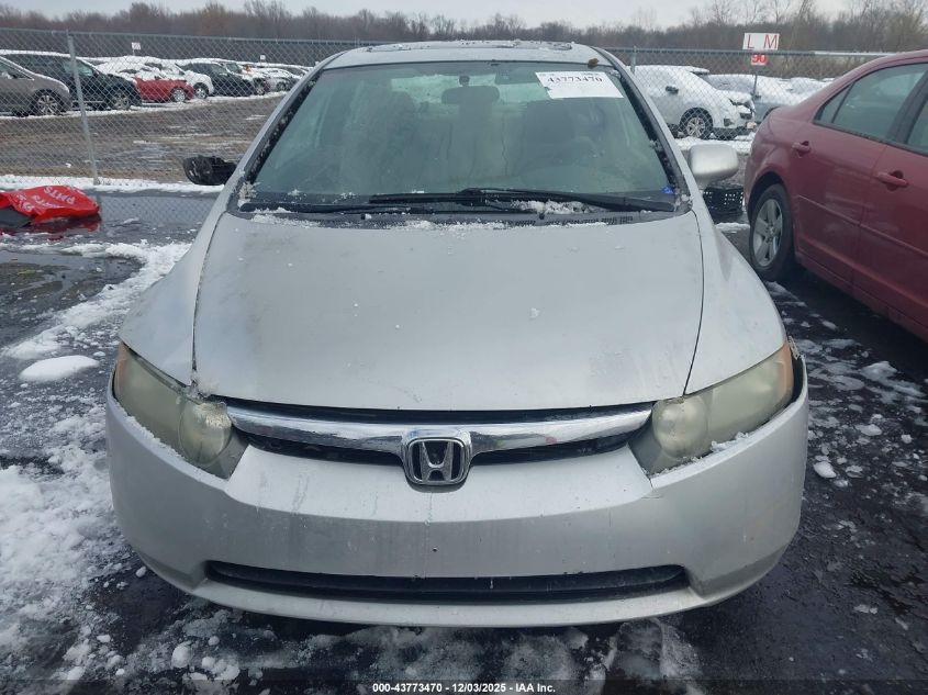 2008 Honda Civic Ex VIN: 1HGFA16898L097804 Lot: 43773470