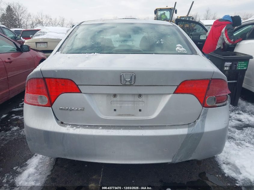 2008 Honda Civic Ex VIN: 1HGFA16898L097804 Lot: 43773470