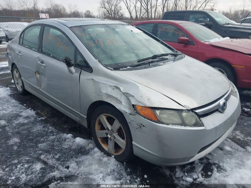 2008 Honda Civic Ex VIN: 1HGFA16898L097804 Lot: 43773470