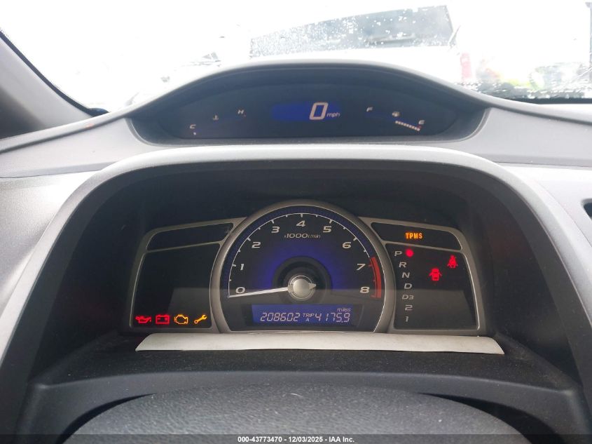 2008 Honda Civic Ex VIN: 1HGFA16898L097804 Lot: 43773470