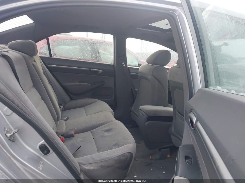 2008 Honda Civic Ex VIN: 1HGFA16898L097804 Lot: 43773470