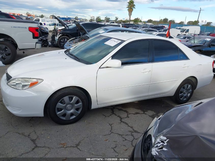 2004 Toyota Camry Le VIN: 4T1BE32K54U313789 Lot: 43773474