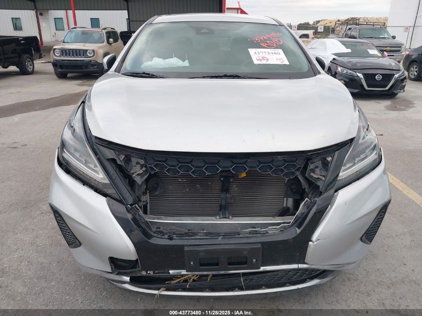 2020 Nissan Murano S Fwd VIN: 5N1AZ2AJ6LN127061 Lot: 43773480
