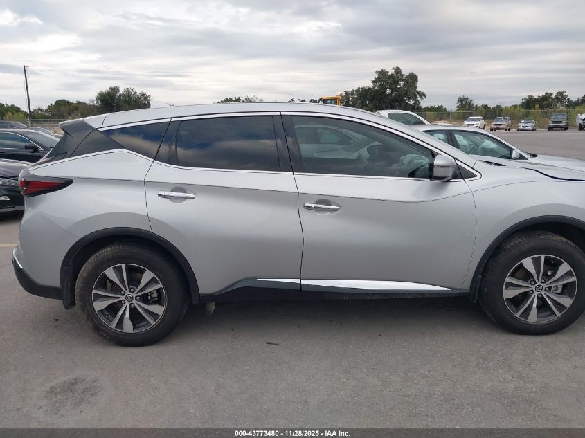 2020 Nissan Murano S Fwd VIN: 5N1AZ2AJ6LN127061 Lot: 43773480