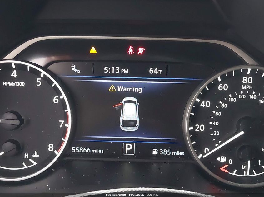 2020 Nissan Murano S Fwd VIN: 5N1AZ2AJ6LN127061 Lot: 43773480